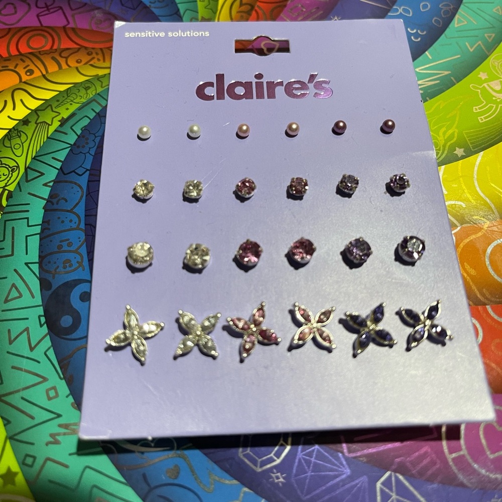 Claire’s earring pack